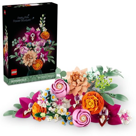 LEGO Botanicals 10342  Krsna kytica ruovch kvetov