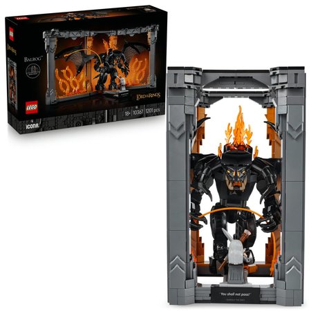 LEGO Icons 10367 Knin zarka: Pn prsteov  Balrog