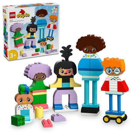 LEGO DUPLO 10423 Zostaviten udia s vekmi emciami