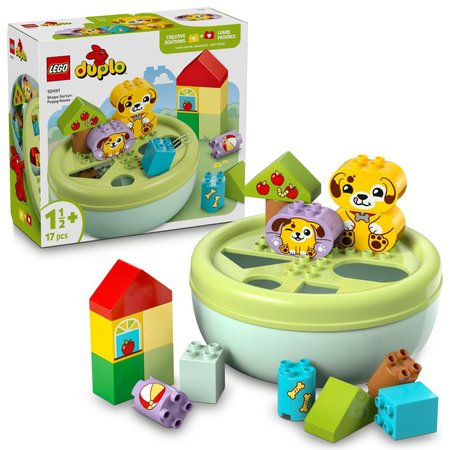 LEGO DUPLO 10441 Triedenie tvarov: Domek pre teniatka