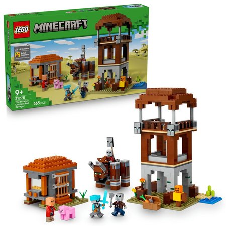 LEGO Minecraft 21278 Zklada plieniteov a Niite