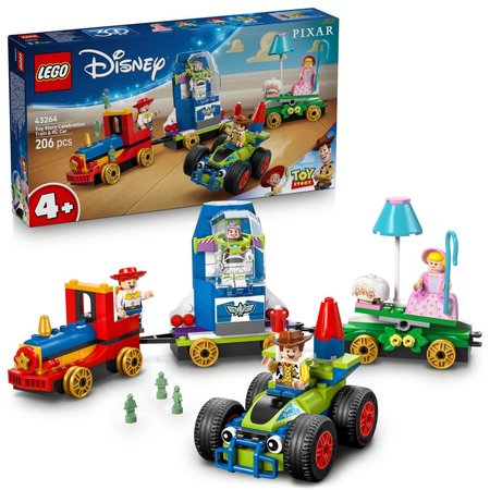 LEGO Disney 43264 Slvnostn vlik a Autko z Toy Story