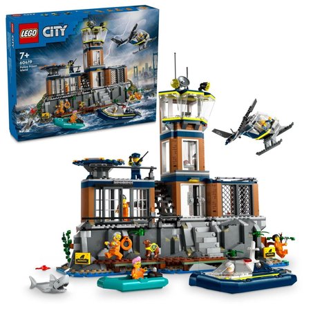 LEGO City 60419 Polcia a vzenie na ostrove