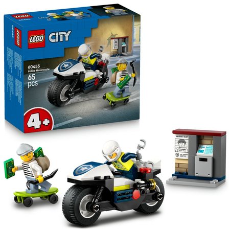 LEGO City 60455 Nahaka na policajnej motorke