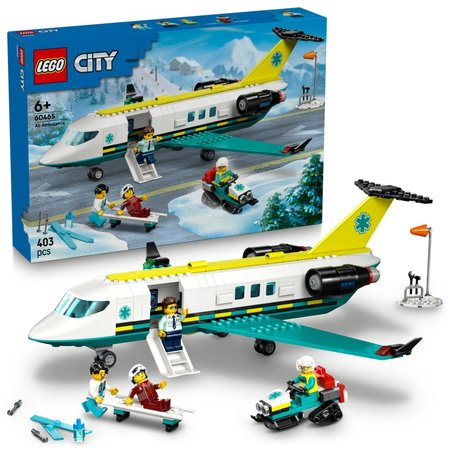 LEGO City 60465 Lietadlo zchranrskej sluby