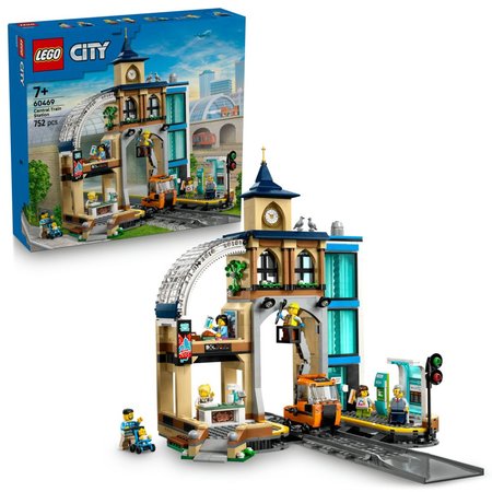 LEGO City 60469 Hlavn eleznin stanica