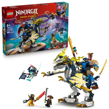 LEGO NINJAGO 71843 Rogue a robotick dra jazdec