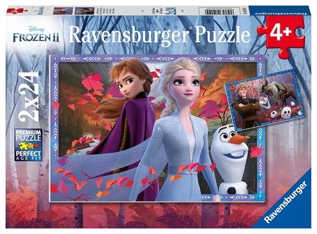 Ravensburger Disney adov krovstvo 2 2x24 dielikov