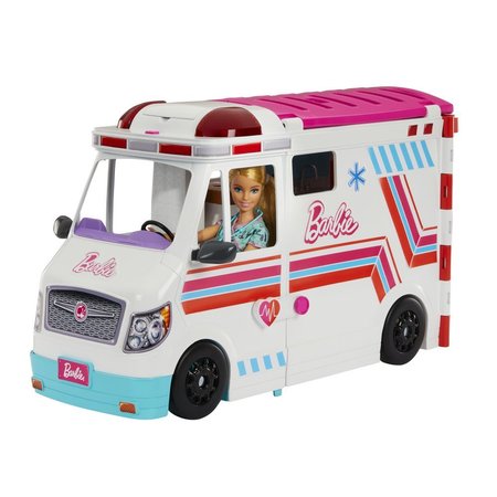 Mattel Barbie ambulancia a klinika 2 v 1 HKT79