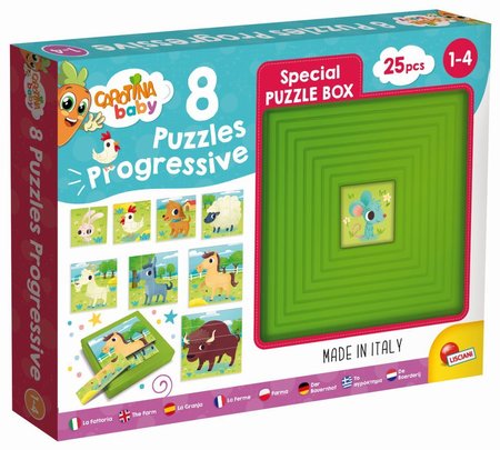 Liscianigioch CAROTINA BABY 8 PUZZLE - Farma