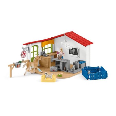 Schleich 42502 Veterinrna ordincia pre domce zvierat