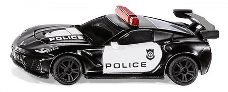 SIKU Blister - Policajn Chevrolet Corvette ZR1