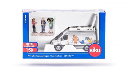 SIKU Super - Vek prenosov automobil s televznym tbom, 1:50