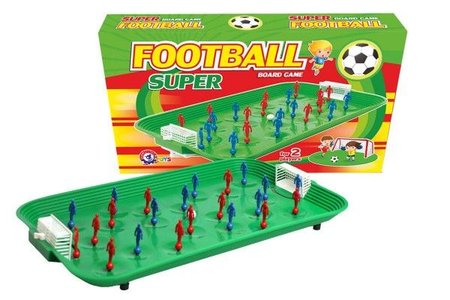 Teddies Soccer/Football spoloensk hra plast/kov v krabici 53x31x8cm