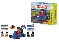Efko Igrek Pretekr - figrka s modrou motokrou