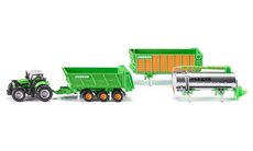Siku Joskin Farmer 1848 traktor Deutz s prvesom sada 1:87
