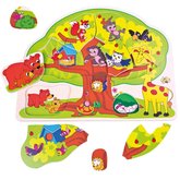 Bino Vesel zvieratk Puzzle