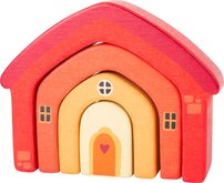 Small Foot Motorick hraka Dreven skladac domek