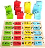 Small Foot Dreven farebn sty matematickch tabuliek