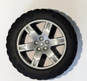 BRUDER 42564 ND Nhradn koleso pre Land Rover Defender 2592, 2593