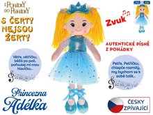 Bbika Princezn Adlka 35cm mkk telo na batrie esky spievajca