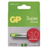 Alkalick batrie GP Super AAA (LR03), 10 ks