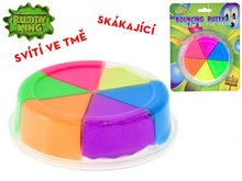 Professor Slime skkacia hmota farebn svietiaca v tme