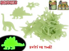 Dinoworld dinosaurus nlepky svietiace v tme 24ks