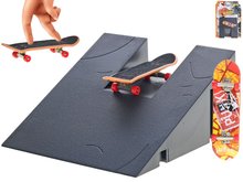 Skateboard 9,5cm kov s rampou na karte