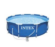 INTEX Kovový rám 3,05 x 0,76 m s kartušovou filtráciou