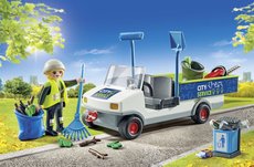 Playmobil 71433 Upratovanie mesta pomocou e-vozidla