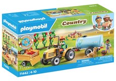 Playmobil 71442 Traktor s prvesom a ndrou na vodu