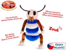 Plyov Kvapnk 32 cm esky mluvc s pesnikami na batrie