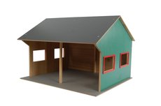 Kids Globe Gar dreven farma pre 2 traktory 44x53x37cm 1:16
