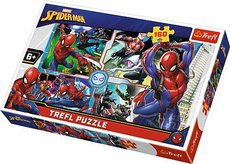 Trefl Puzzle 160 - Spiderman zachrauje/Disney Marvel Spiderman