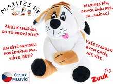 Maxipes Fk plyov 20cm sediaci na batrie esky hovoriaci
