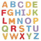 Bigjigs Toys Magnetick farebn abeceda (vek psmen)