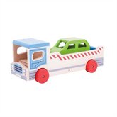 Bigjigs Toys Devn odtahov auto s osobnm autem