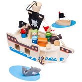 Bigjigs Toys Pirtska lo s pirtmi