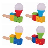 Bigjigs Toys Fkanie lokomotva s balnikom 1ks