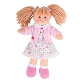 Bigjigs Toys Ltkov bbika Poppy 28 cm