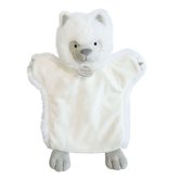 Doudou Plyov mauka biely vlk 25 cm