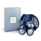 Doudou Histoire dOurs Plyov kamart modr zajaik 25 cm