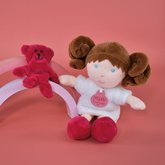 Doudou Jolijou Bbika Miss Blanche 21 cm