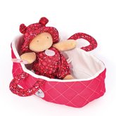Doudou Jolijou Bbika v ruovej prenacej take 20 cm