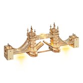 RoboTime dreven 3D puzzle most Tower Bridge svietiaci