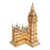 RoboTime dreven 3D puzzle hodinov vea Big Ben svietiaci