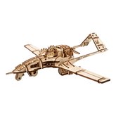 Ugears 3D dreven mechanick puzzle Bojov dron Bayraktar TB2