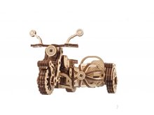 Ugears 3D dreven mechanick puzzle Harry Potter Hagridova lietajca motorka