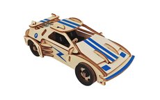 Woodcraft Dreven 3D puzzle Zvodn auto F 20